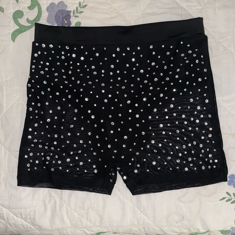 Rhinestone rave bottoms
